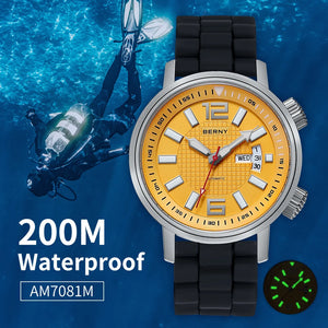 Buy Men's 20ATM Diver Mechanical Watch at xbestdeal.com - Exclusive Best Deals USA