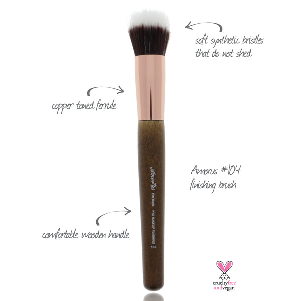 103 Amorus USA Premium Face Makeup Brush Amor Us makeup cosmetics brushes vegan cruelty free