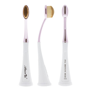 BeautyCoco Oval Toothbrush Makeup Brush Set Foundation Brushes Contour –  TweezerCo