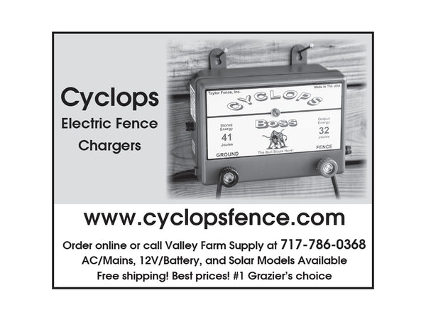 The best electric fence charger | Cyclops Fence Charger