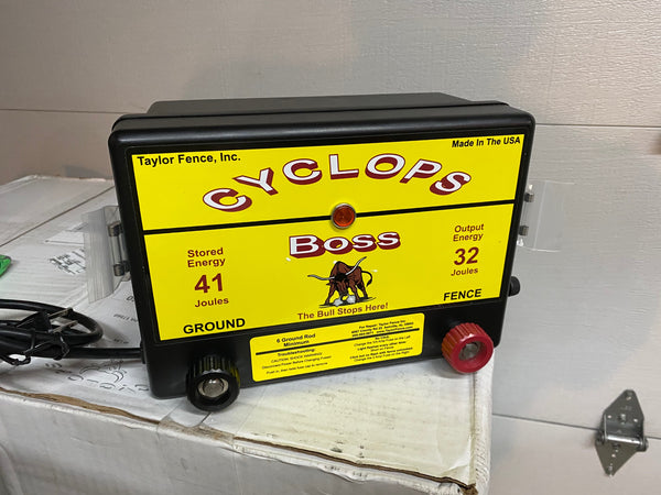 Black Cyclops Electric fence Charger