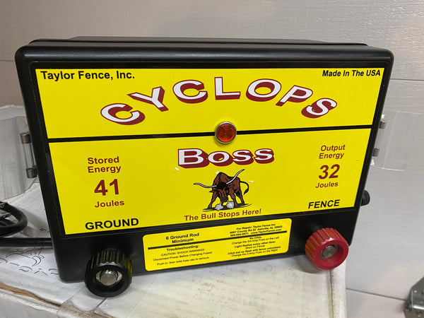 Cyclops Fence Charger -Limited Black Edition