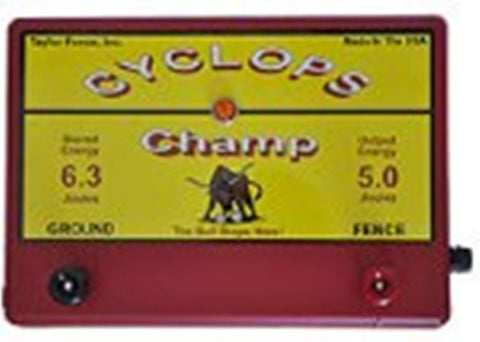 Champ Battery powered Cyclops electric fence charger