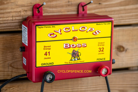 Cyclops Boss fence charger