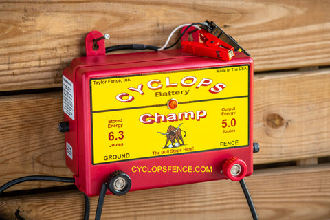 cyclops fence charger