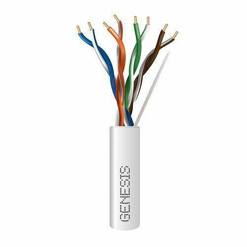 Genesis CAT 5e Cable UTP Riser 1000’ Box White WG-50781101 - Designer Entryway 