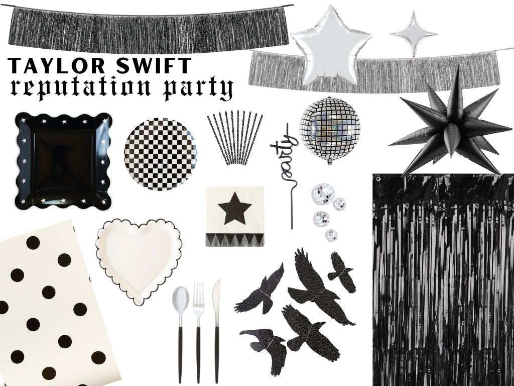 Taylor Swift Reputation Era Party Decorations | The Party Darling