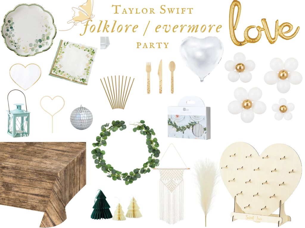 Taylor Swift Folklore/ Evermore Party Inspiration | The Party Darling