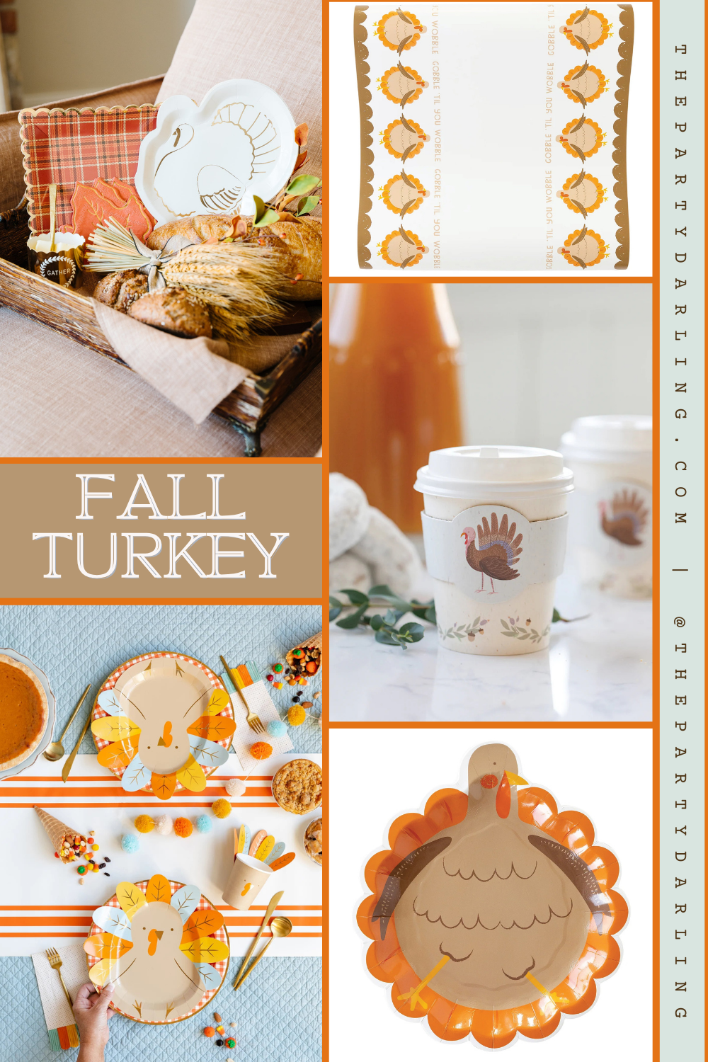 Thanksgiving Turkey Decor | The Party Darling