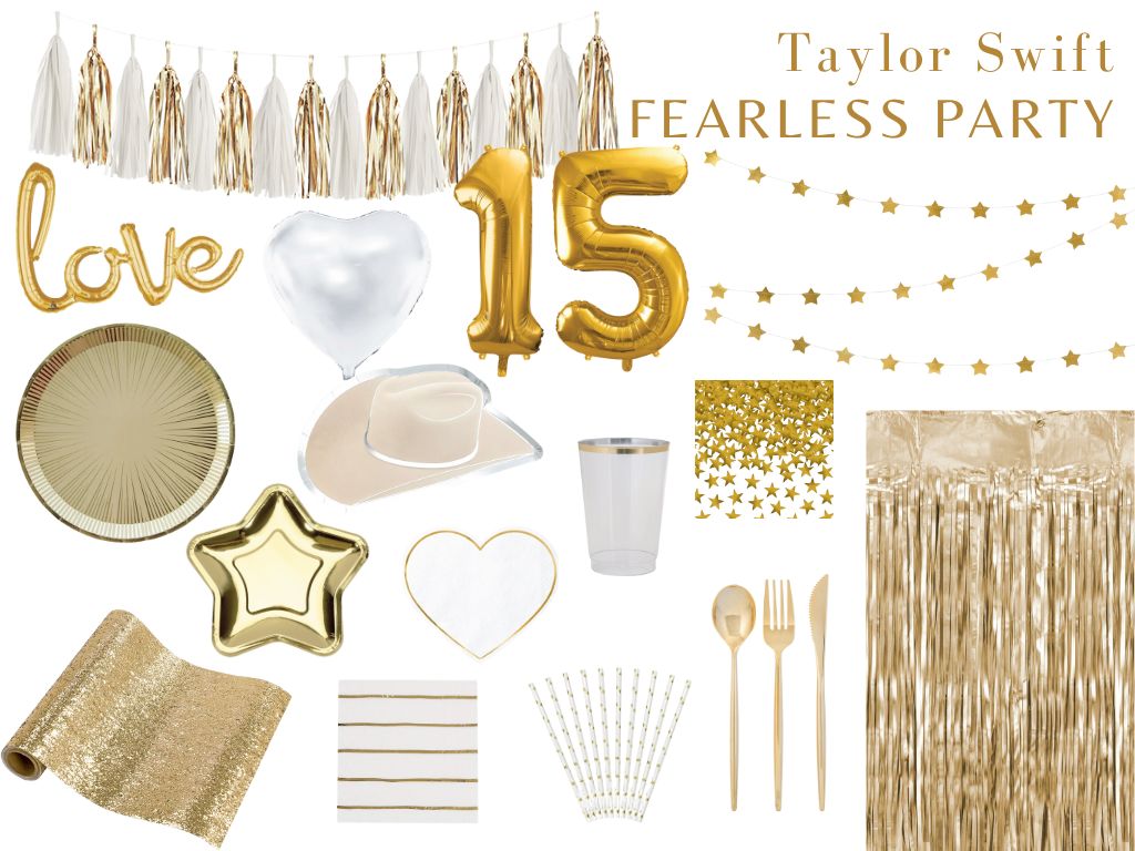 Taylor Swift Fearless Party Decor Ideas | The Party Darling