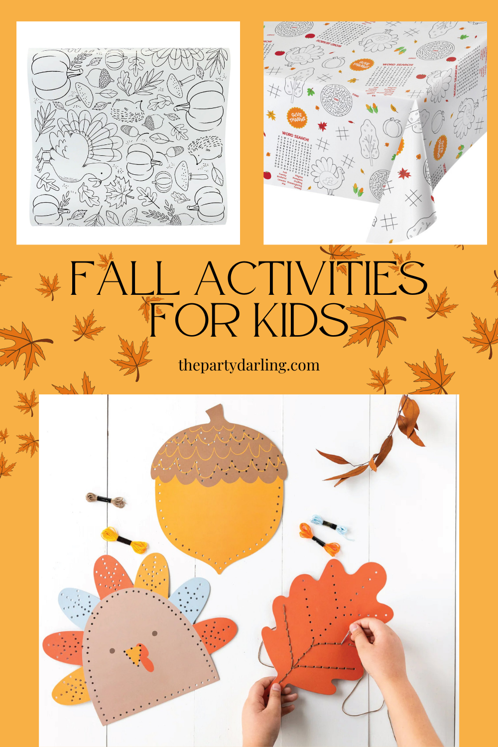 Thanksgiving Activities for Kids | The Party Darling