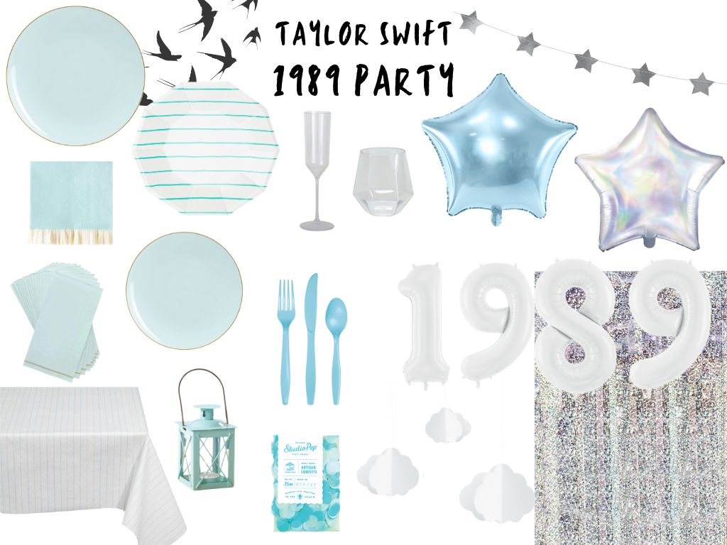 1989 Taylor Swift Party Inspiration | The Party Darling