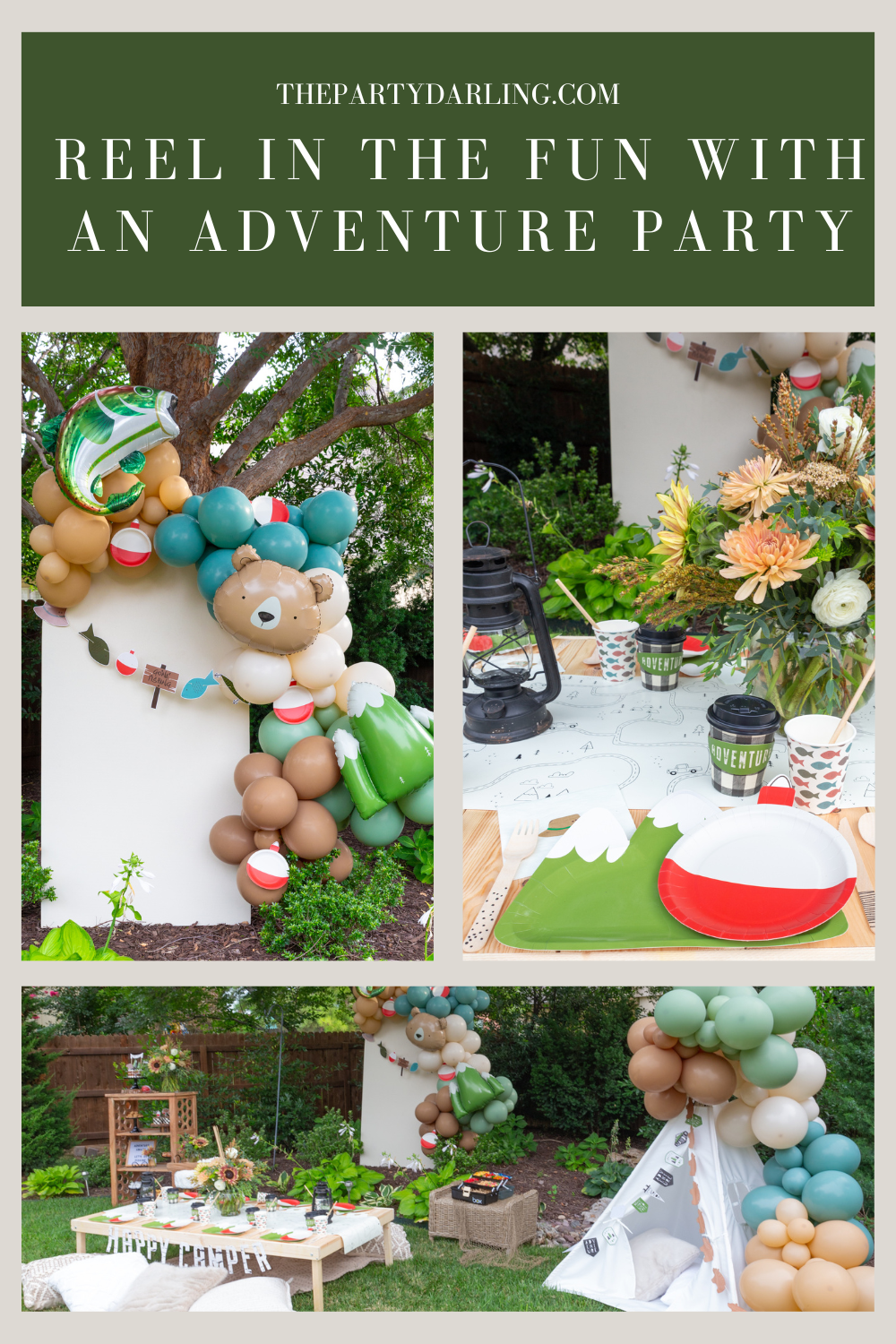 Reel in the Fun With a Camping Party | The Party Darling
