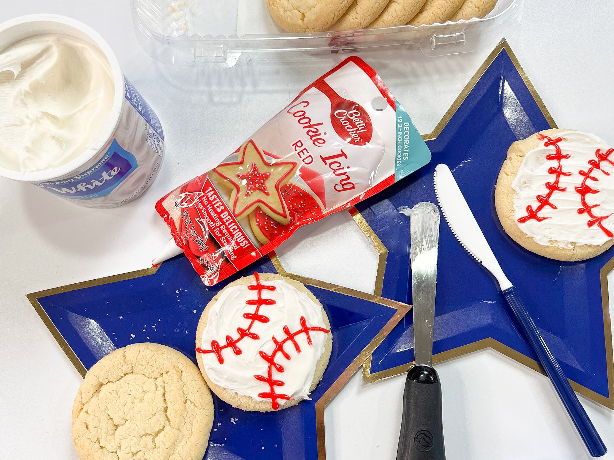 DIY Baseball Cookie | The Party Darling