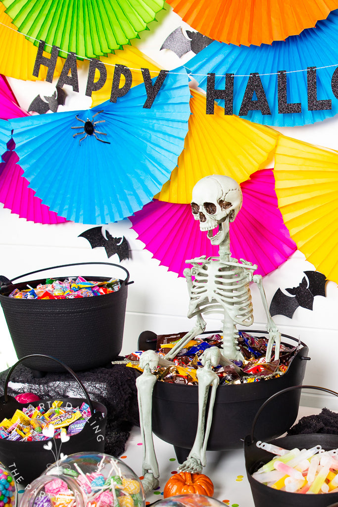 halloween candy bar skeleton