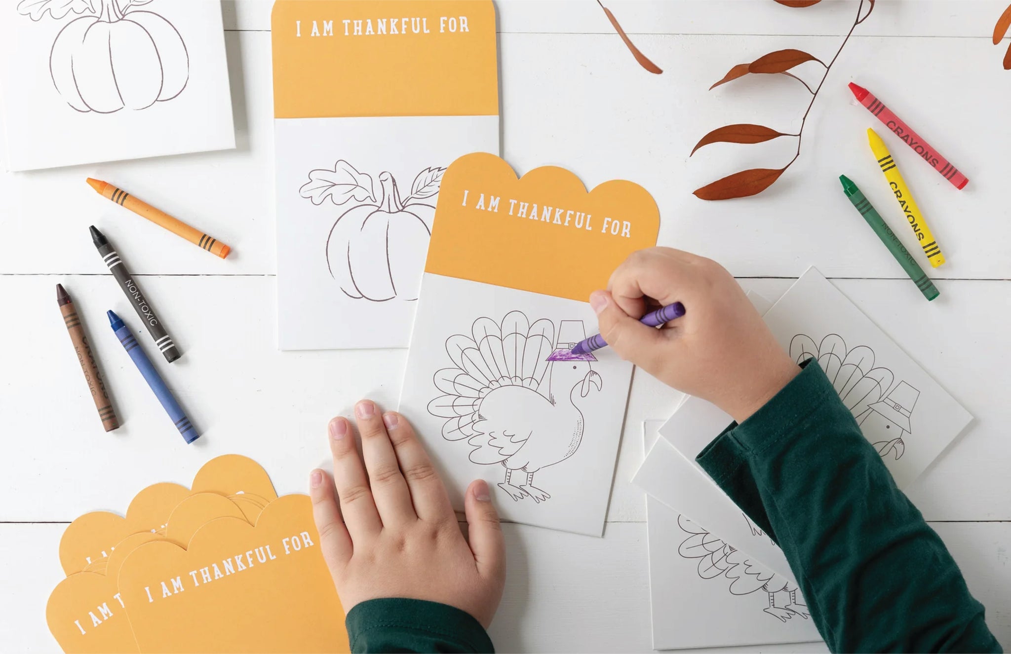 Thanksgiving Thankful Activity for Kids | The Party Darling