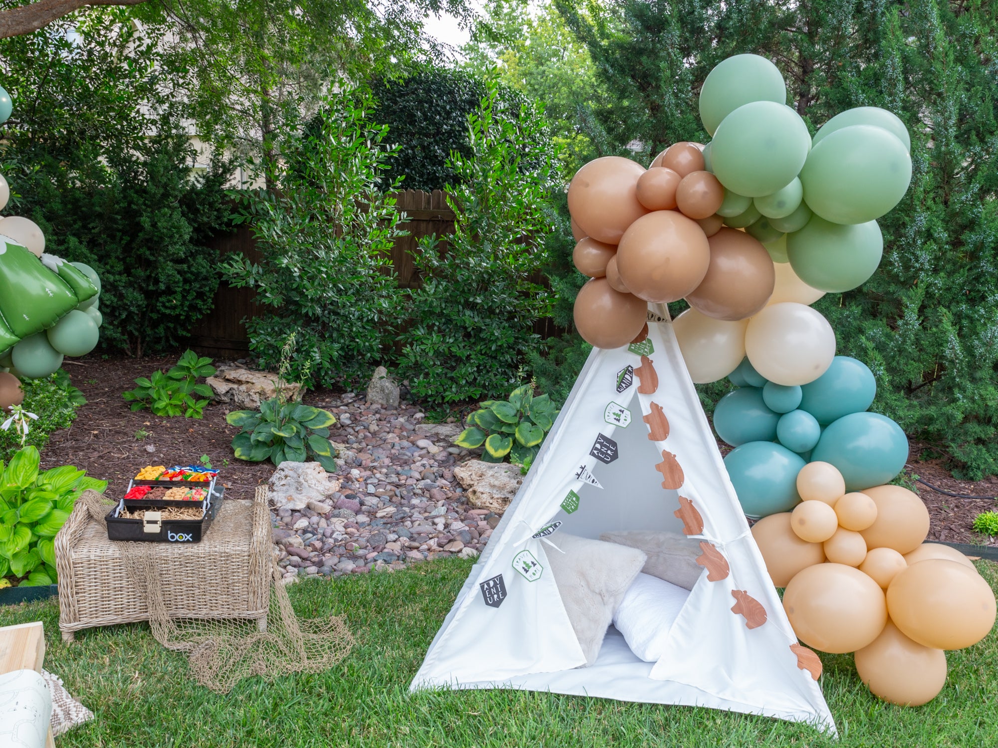 Camping Party Teepee | The Party Darling