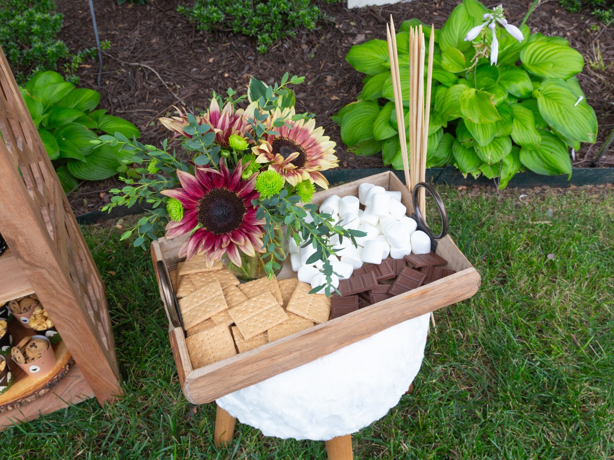 S'mores Board Camping Party | The Party Darling