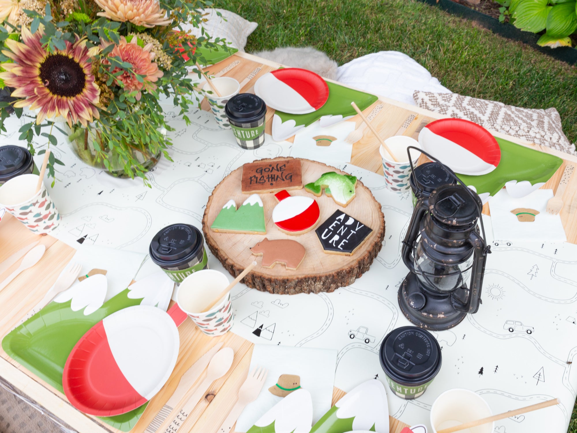 Happy Camper Adventure Party | The Party Darling