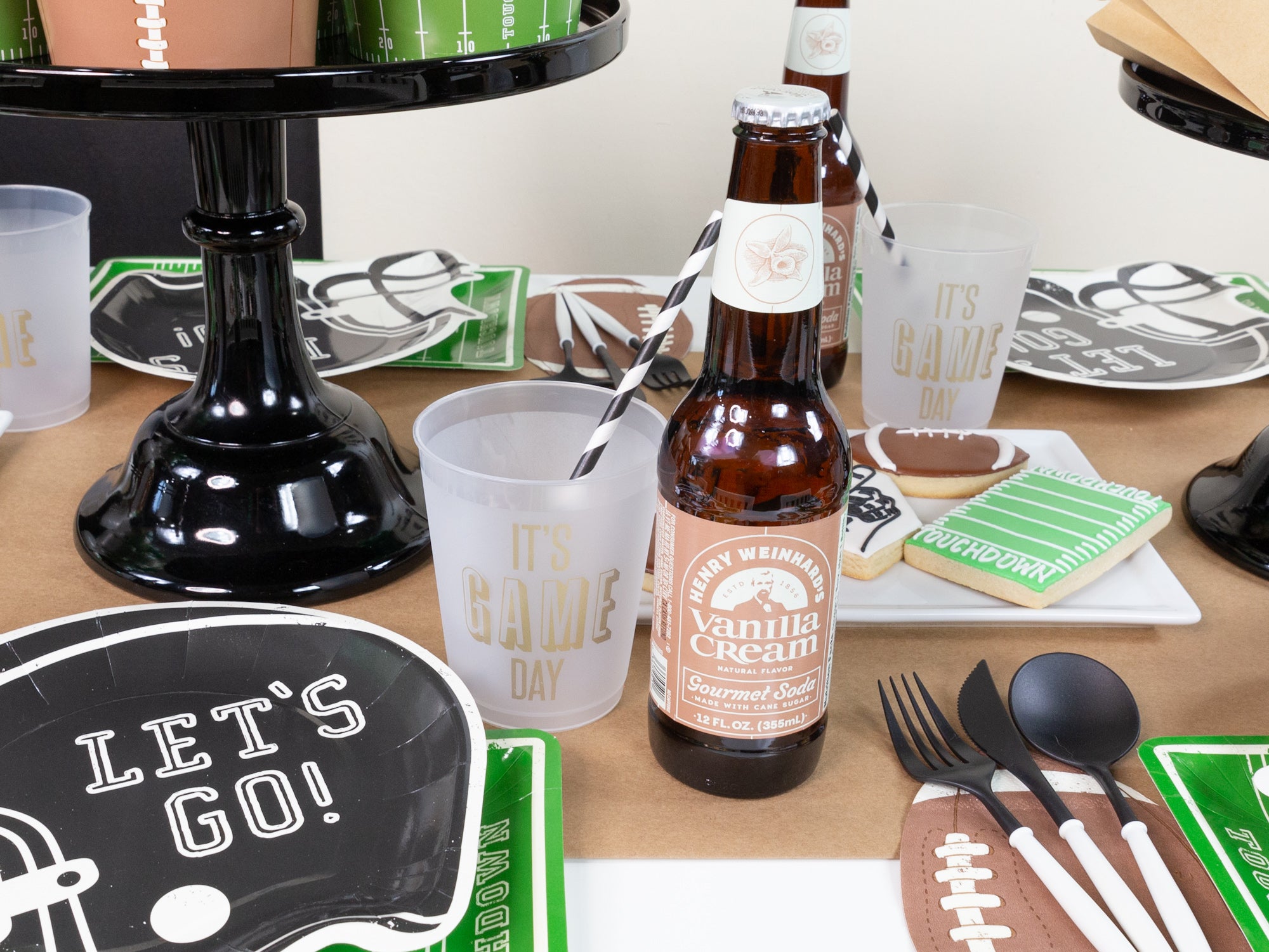 It's Game Day Cup Football Party | The Party Darling