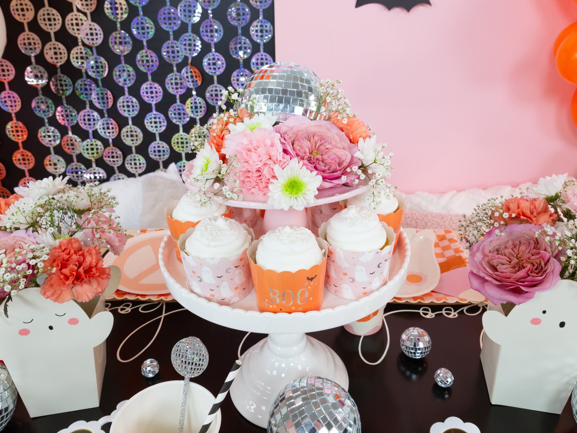 Groovy Ghost Cupcake Stand | The Party Darling