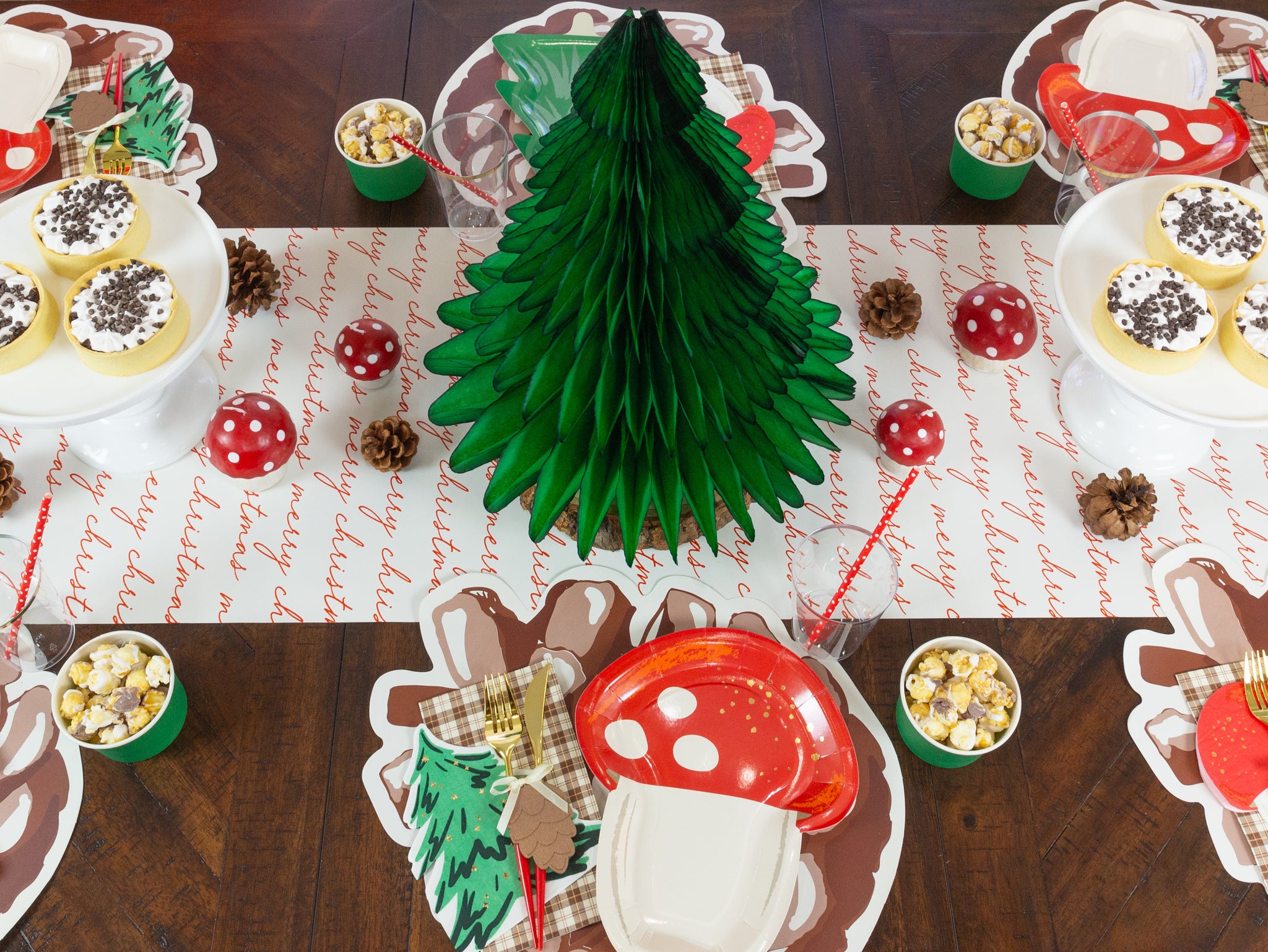 Woodland Christmas Table Decorations | The Party Darling