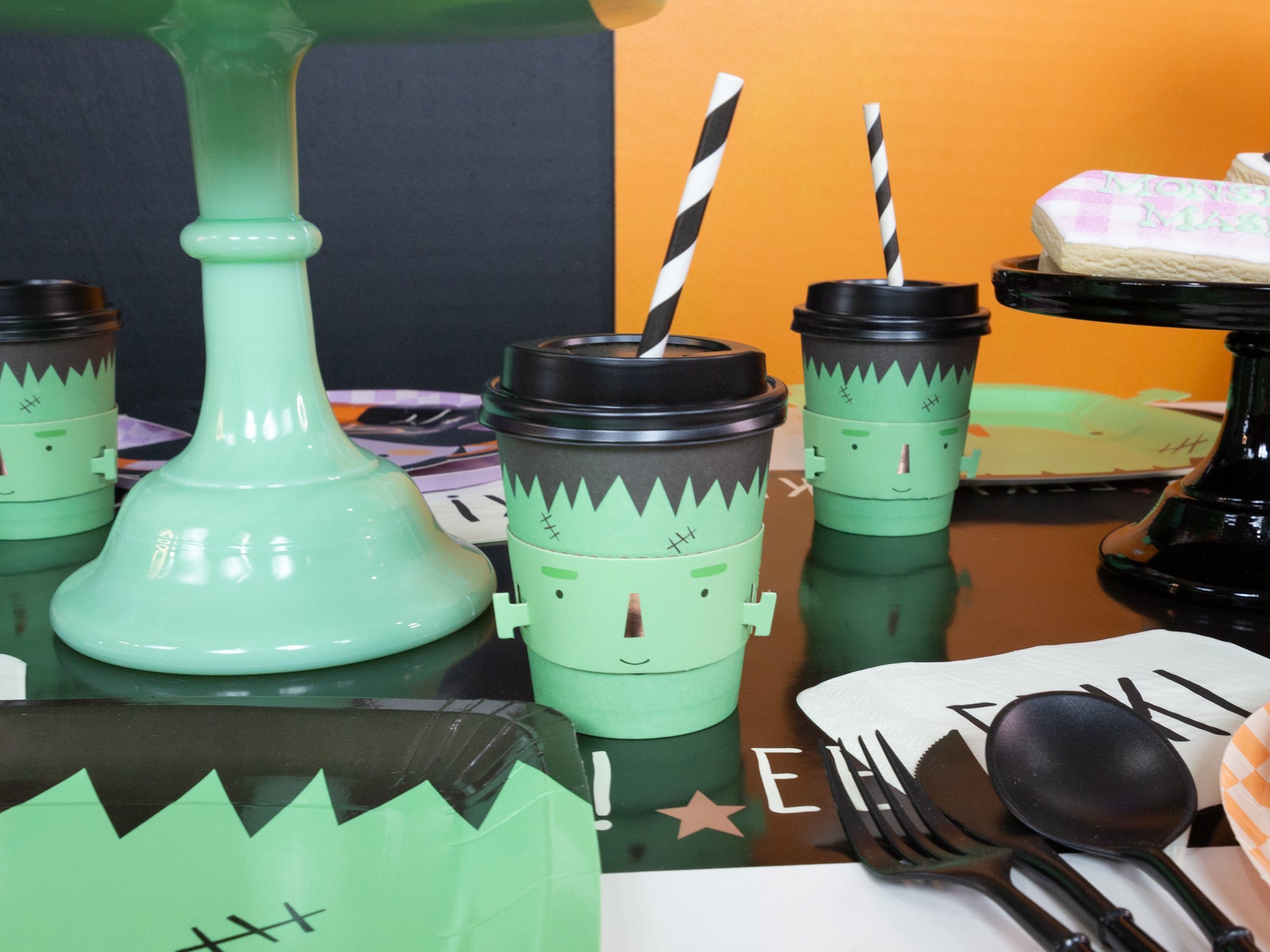 Monster Mash Frankenstein Coffee Cups | The Party Darling