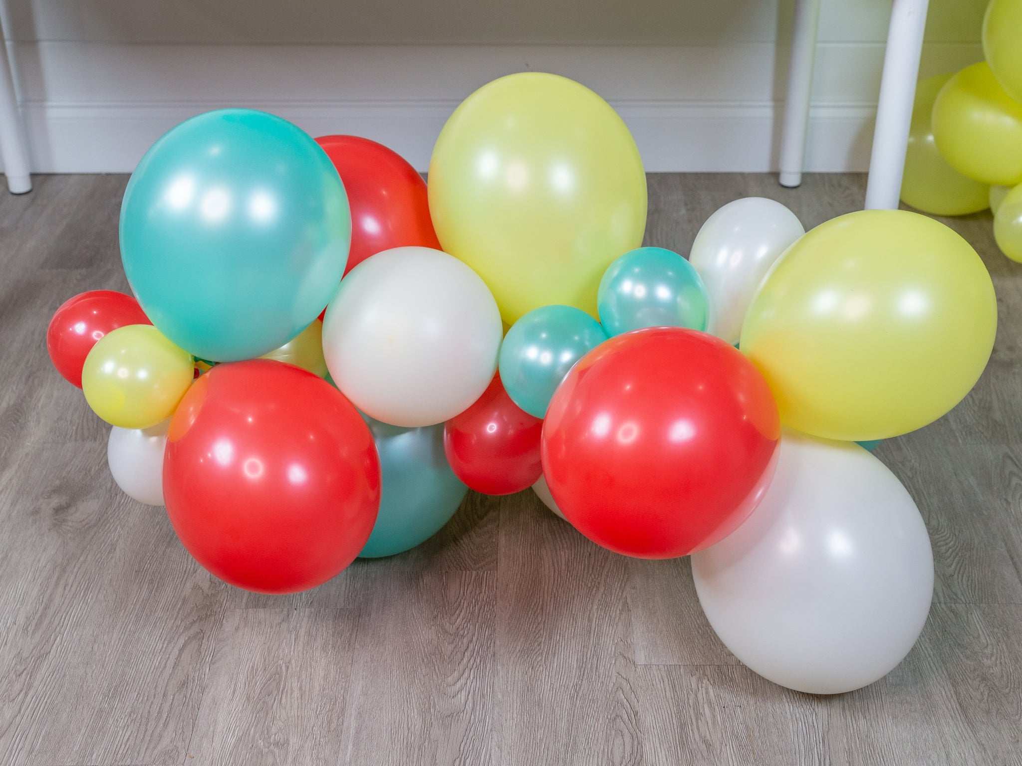 Completed Balloon Garland