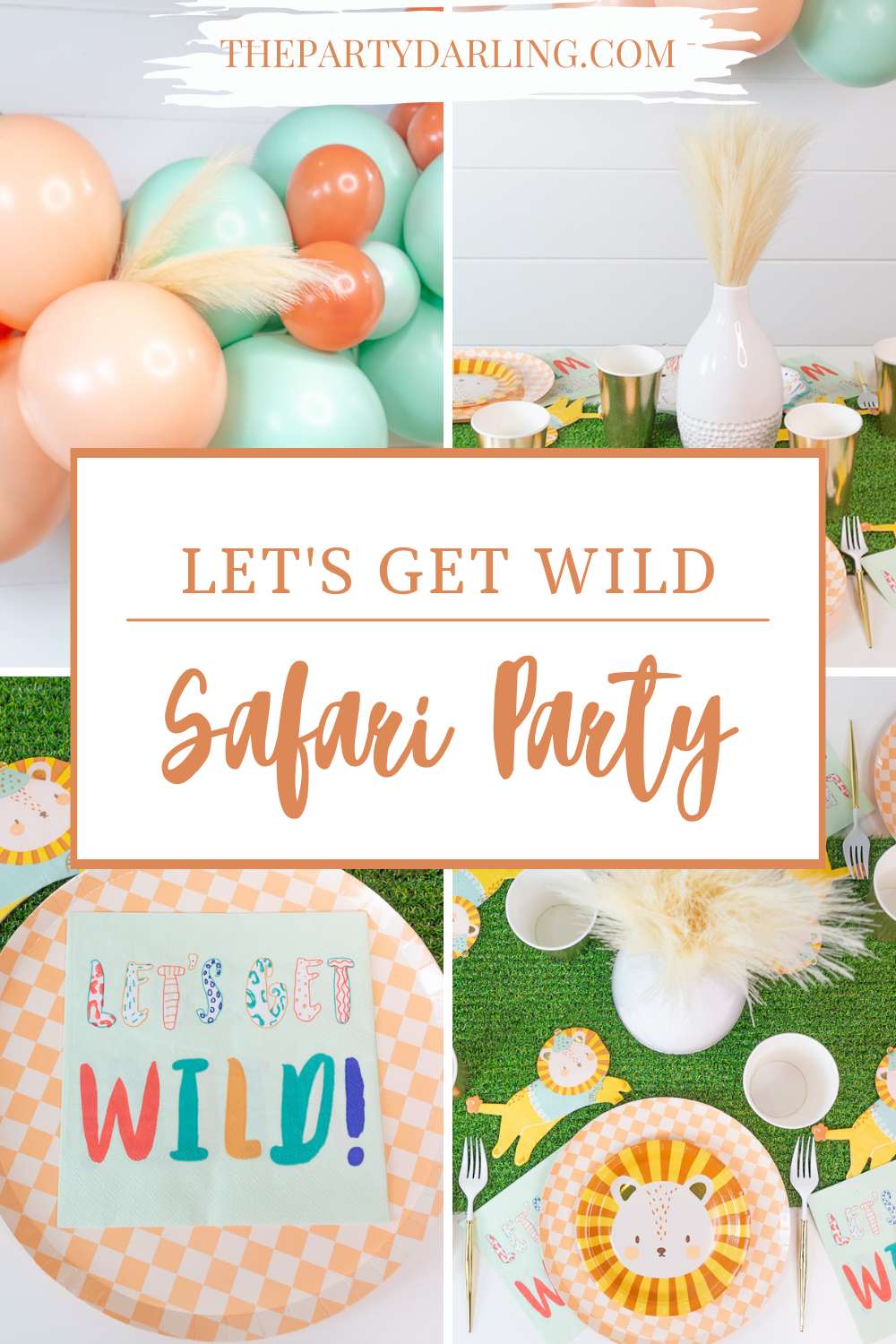 Let's Get Wild Safari Party | The Party Darling