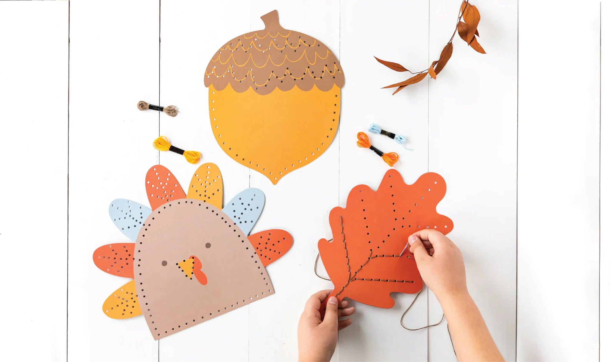 Thanksgiving Sewing Craft for Kids | The Party Darling