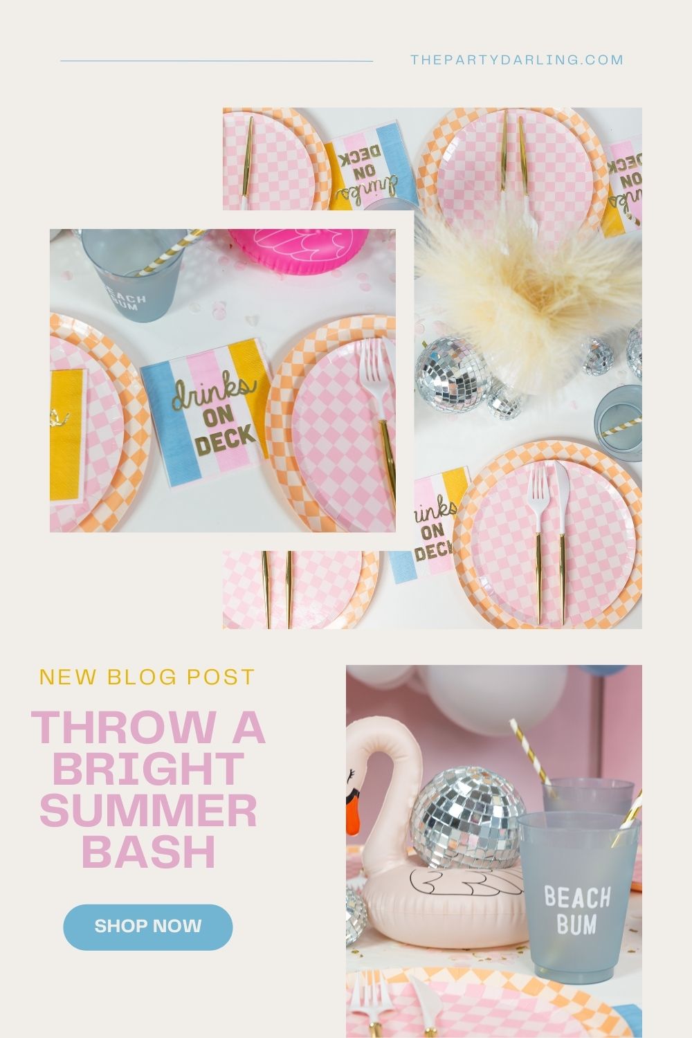 Throw a Bright Summer Bash | The Party Darling