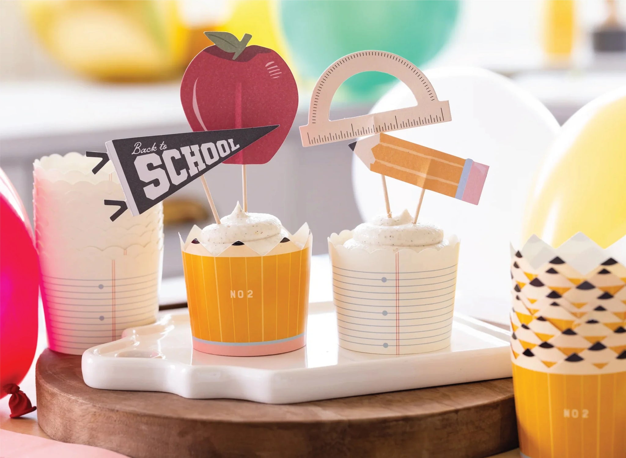 School Cupcake Kit for School Snacks
