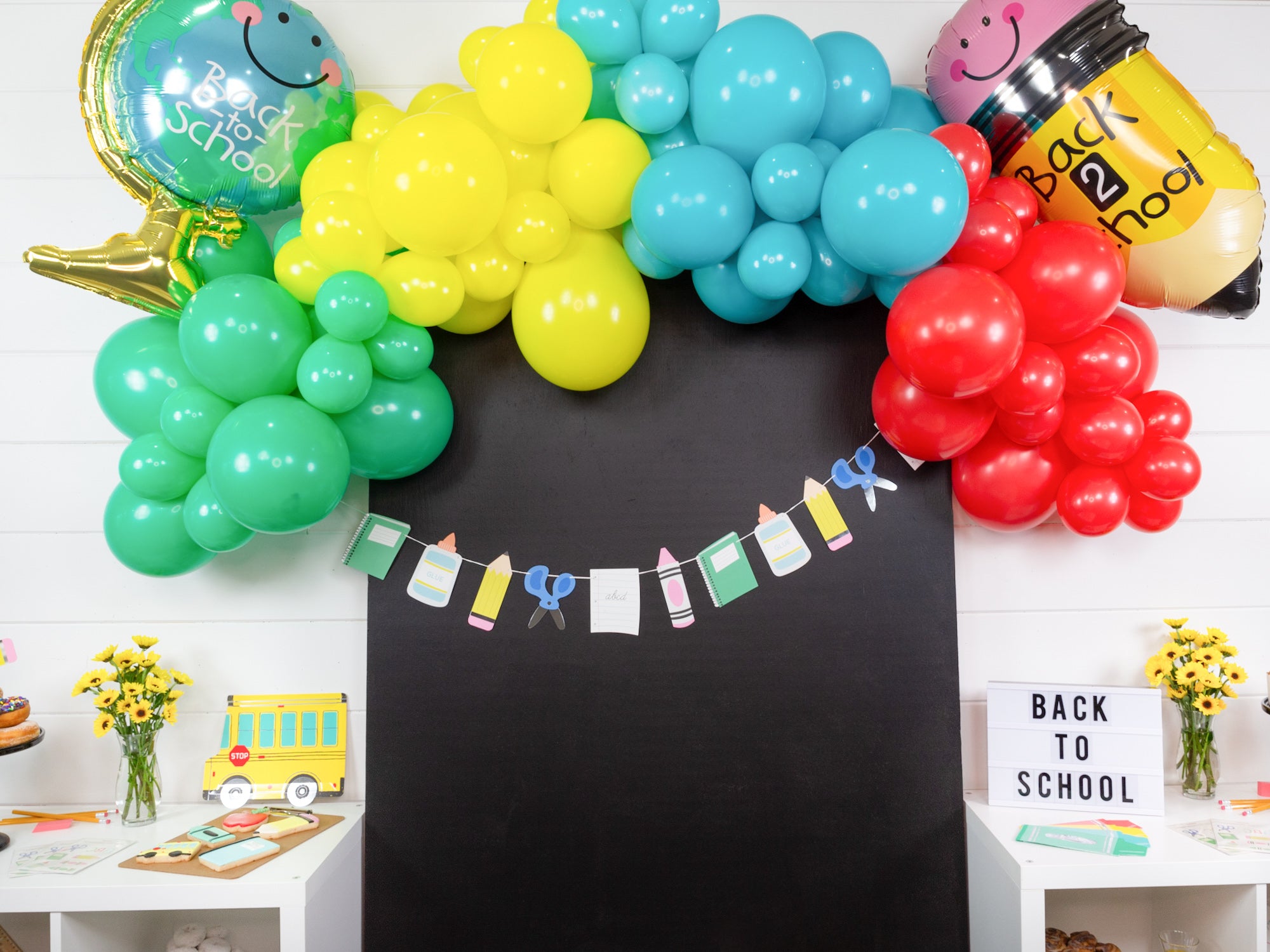 Back to School Balloons | The Party Darling