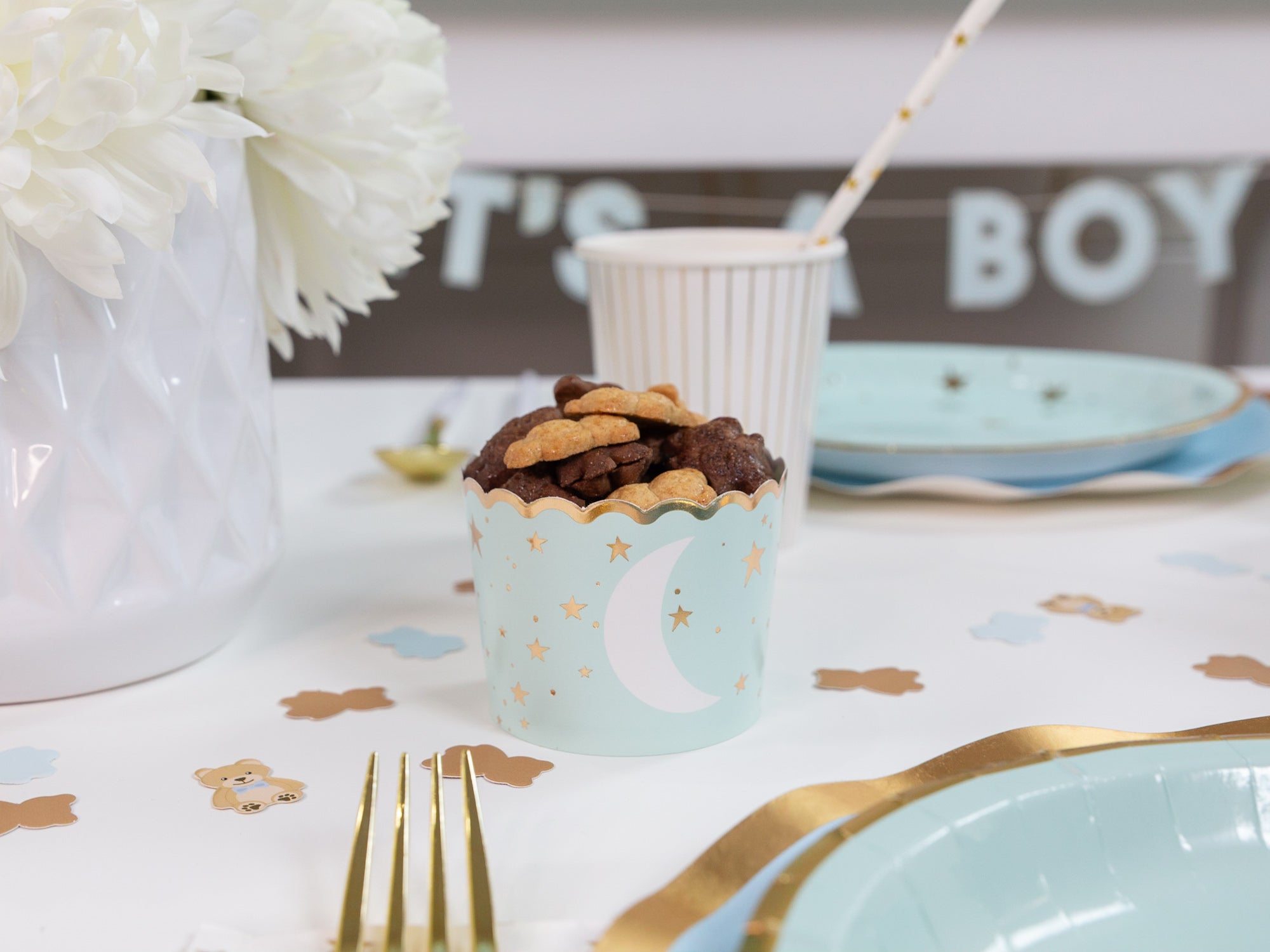 Baby Shower Food Cups | The Party Darling