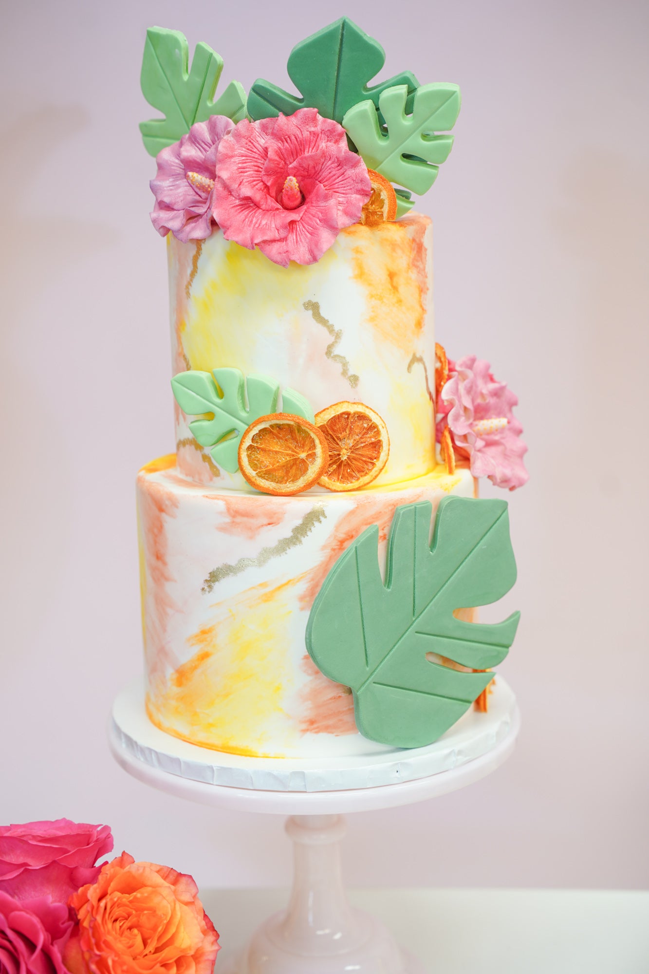 Tropical Party Cake Decorations | The Party Darling