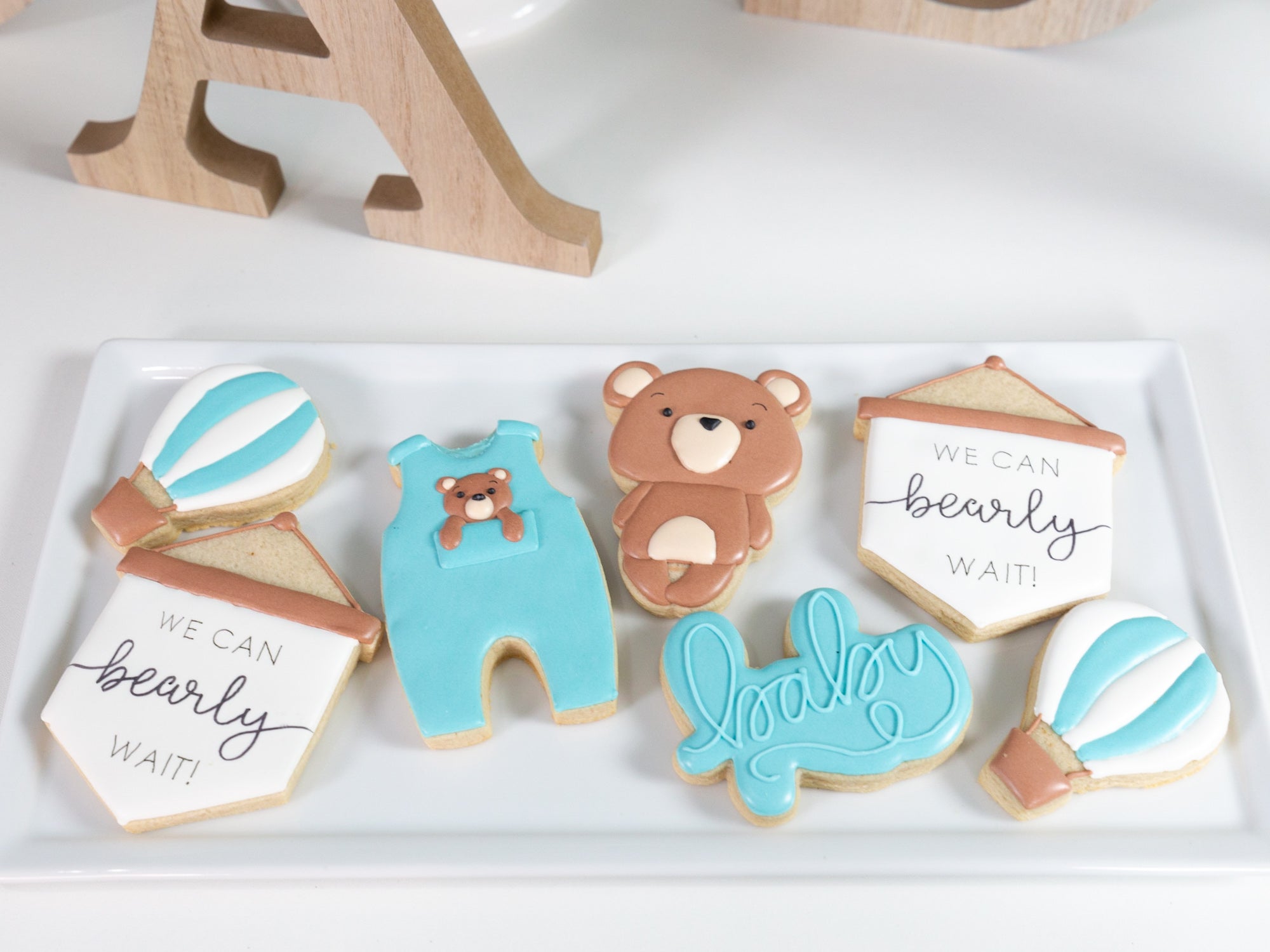 Custom Baby Shower Cookies | The Party Darling