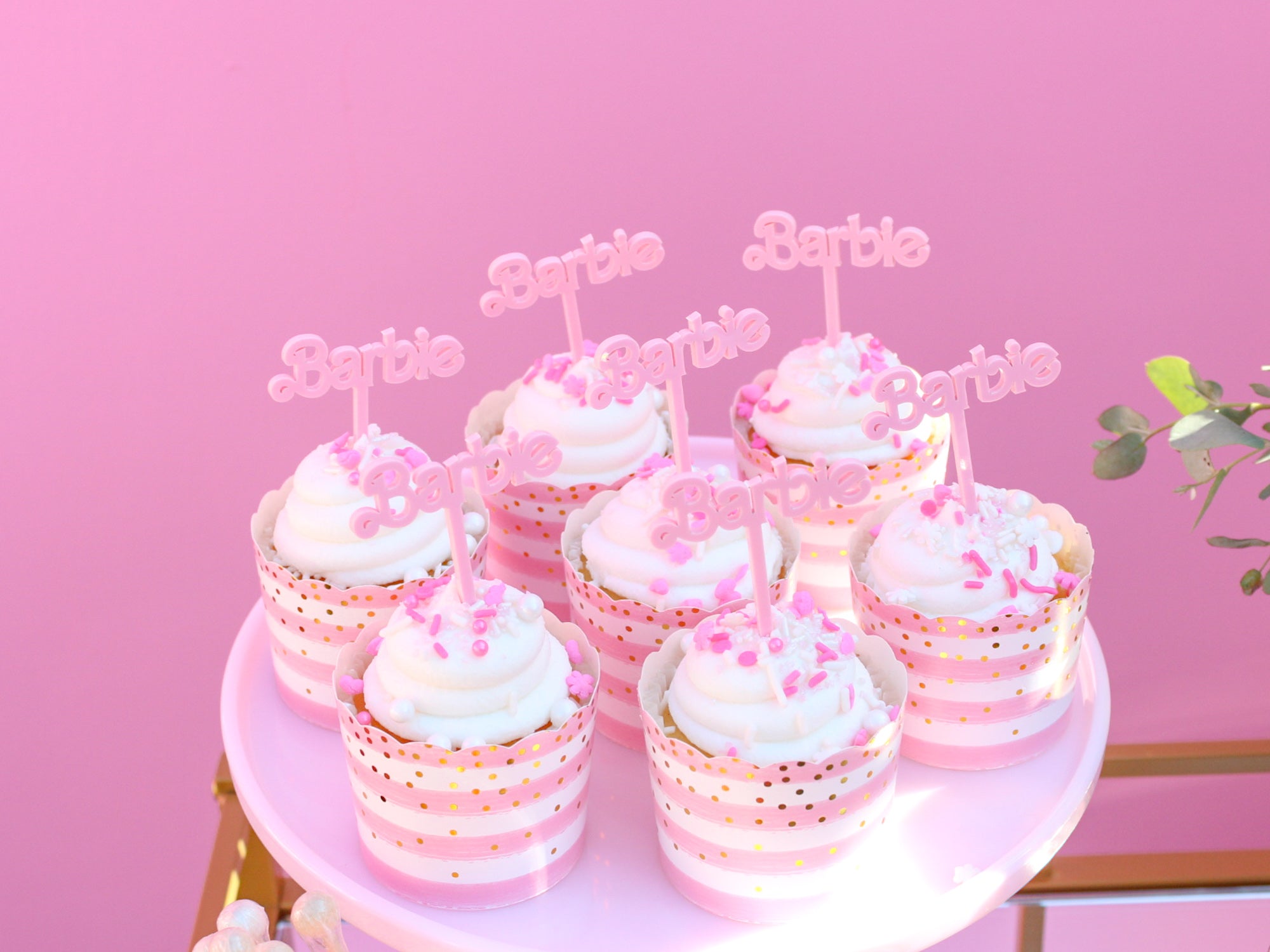 Barbie Cupcakes | The Party Darling
