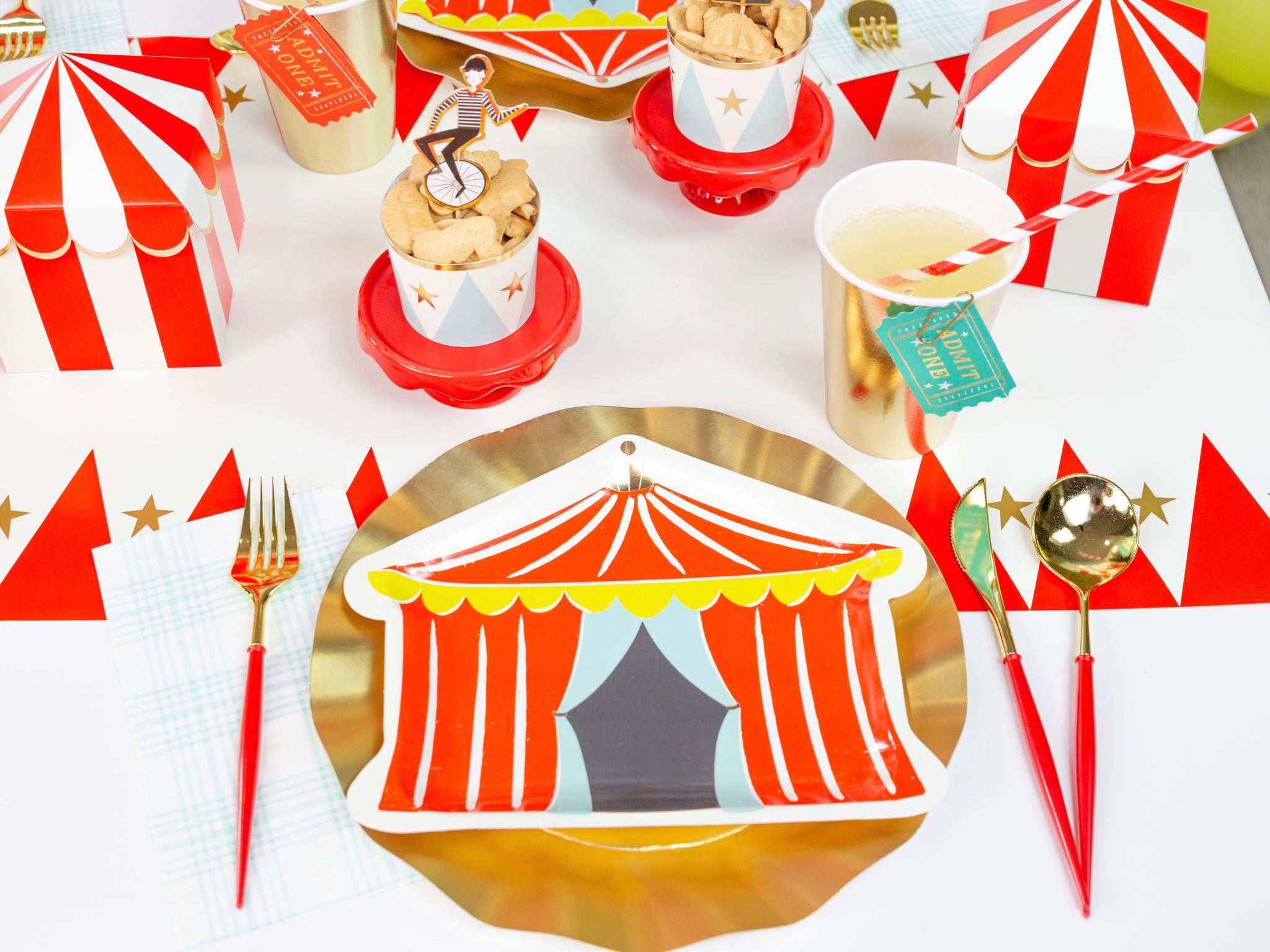 Carnival Tent Plate