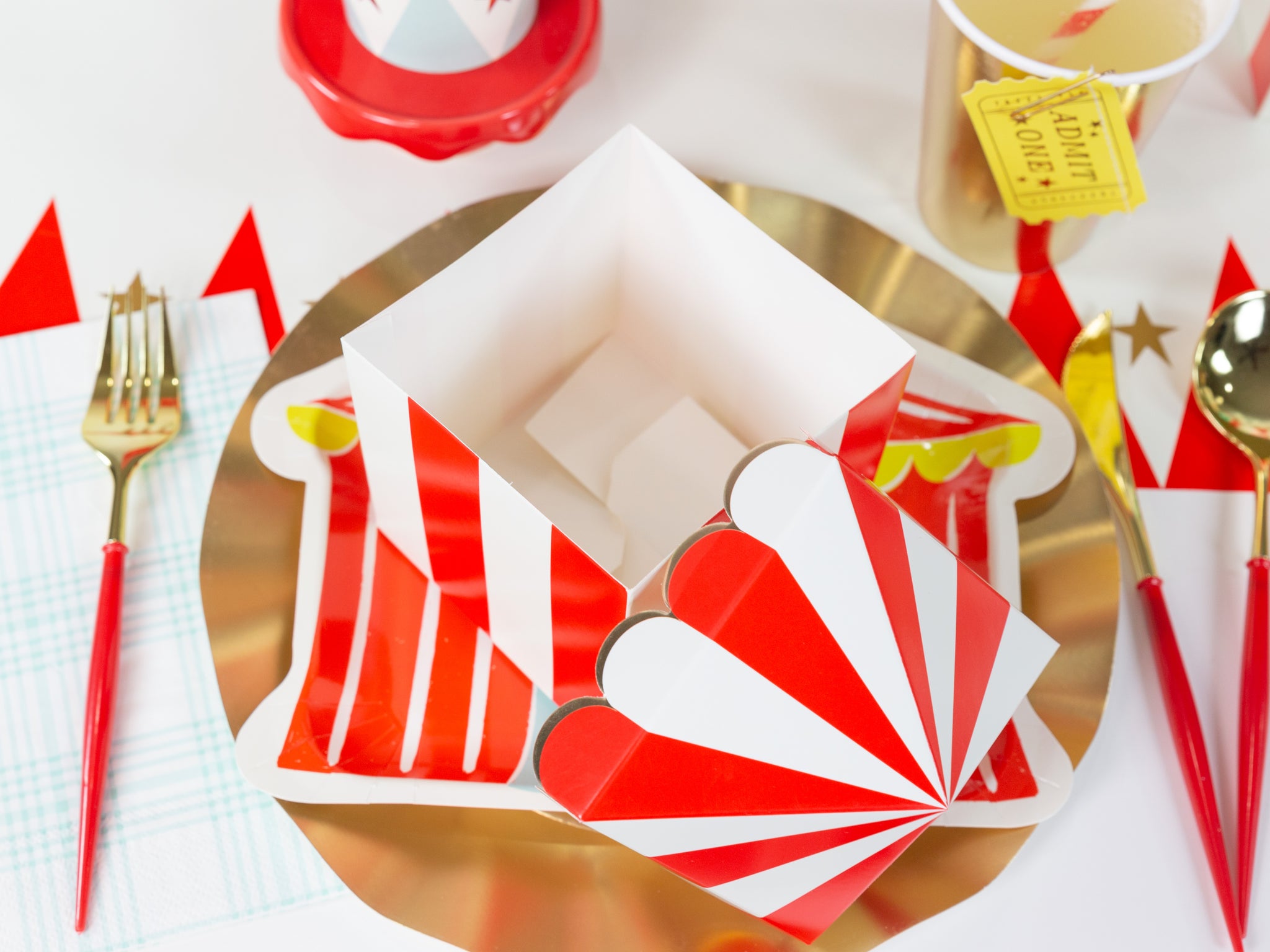 Carnival Treat Boxes with Lids