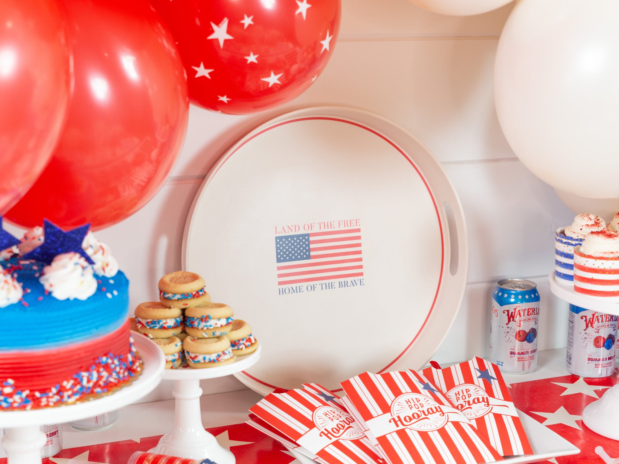 Land of the Free Fourth of July Party Decor | The Party Darling