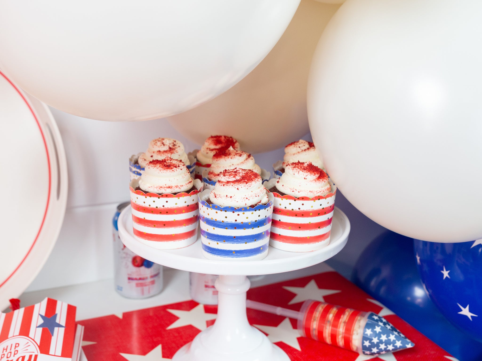 American cupcakes for Fourth of July | The Party Darling