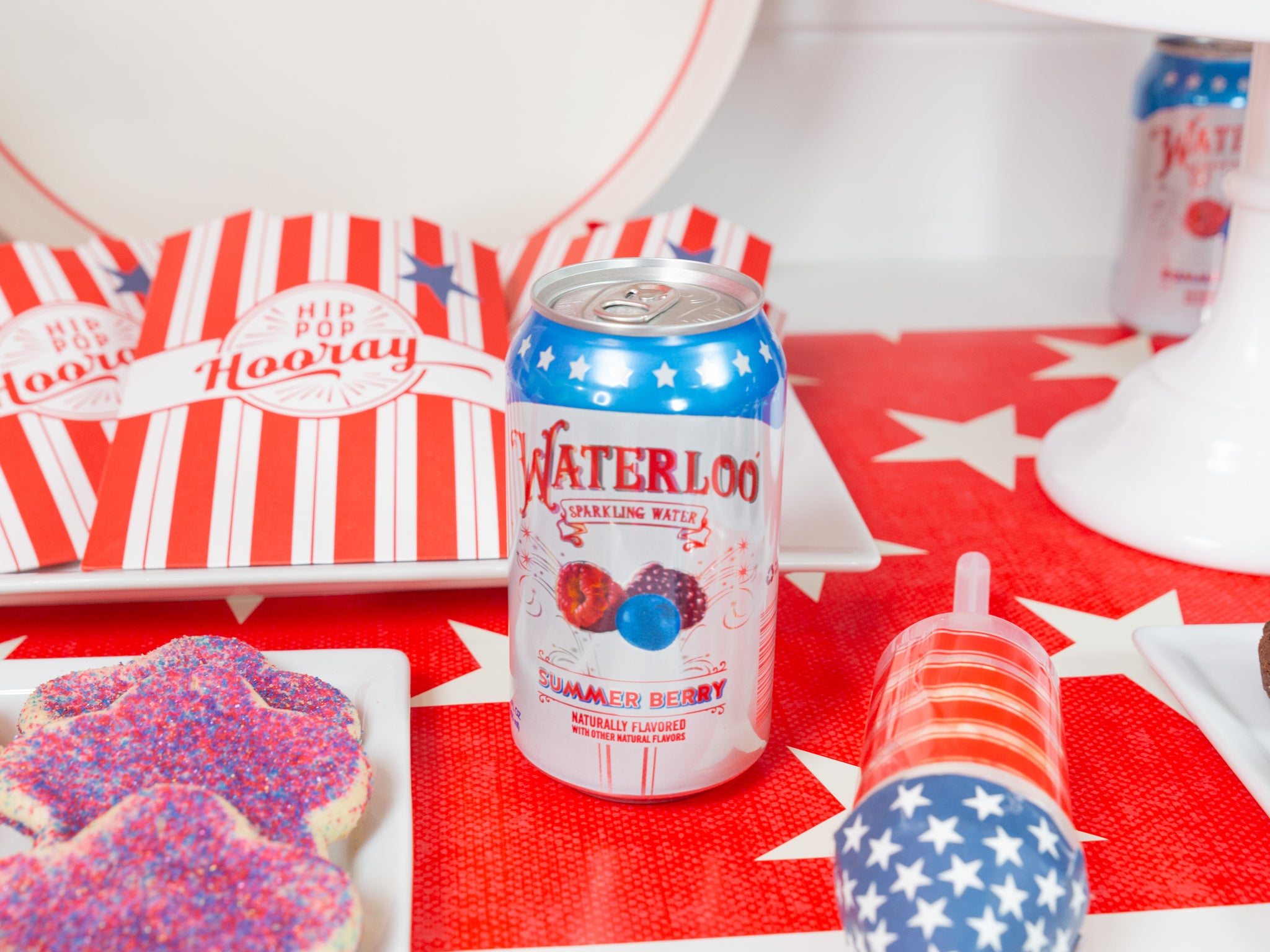Waterloo sparkling water | The Party Darling