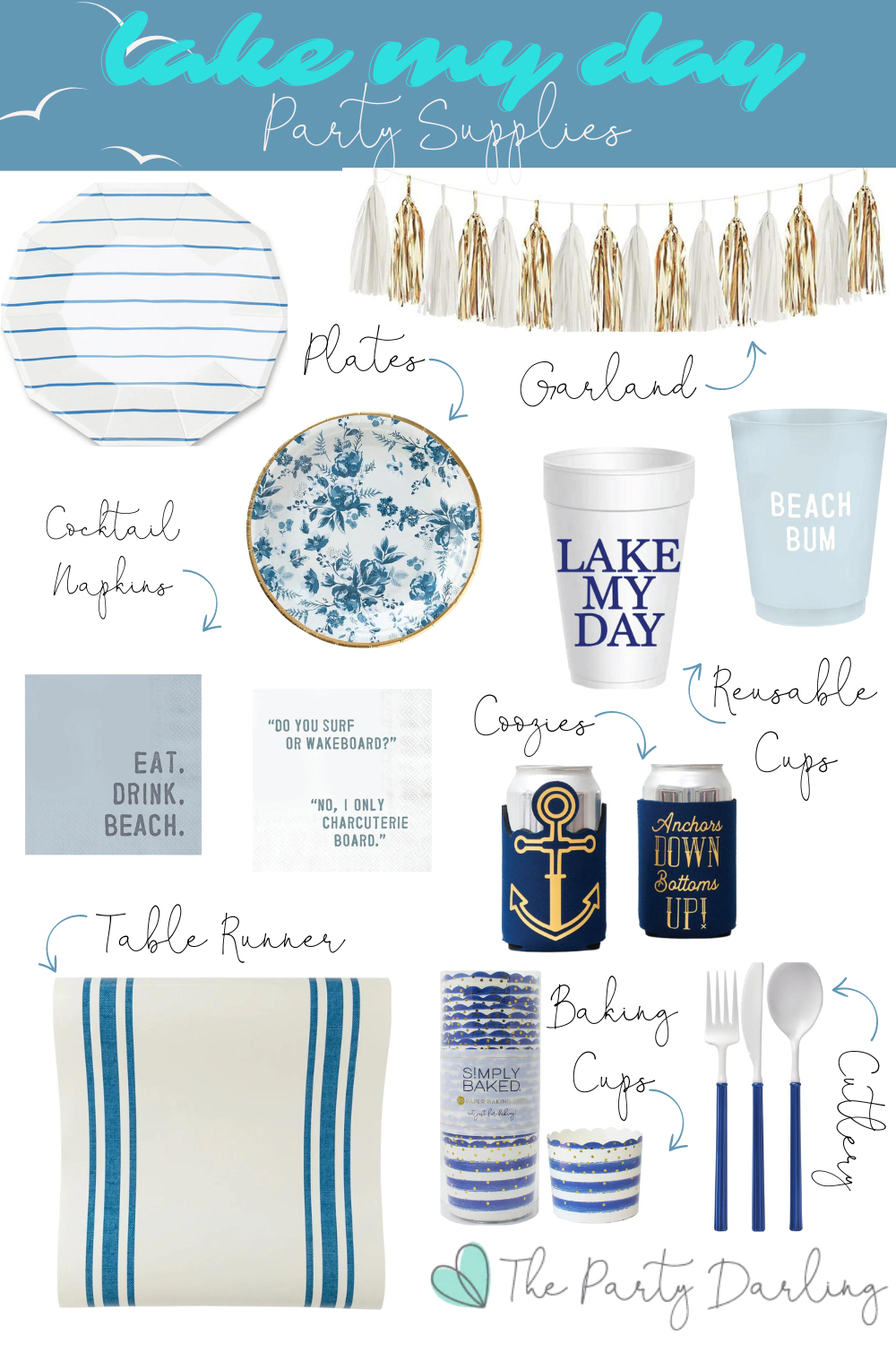 Lake My Day Summer Party Inspiration