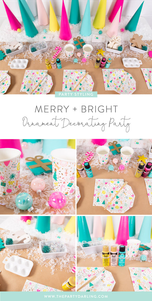 merry and bright holiday party idea