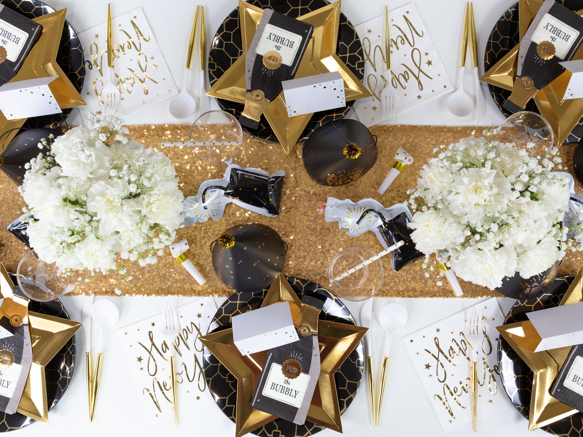 New Year's Eve Party Table | The Party Darling