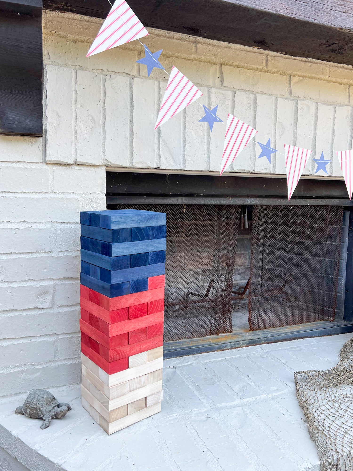 Patriotic Jenga | The Party Darling