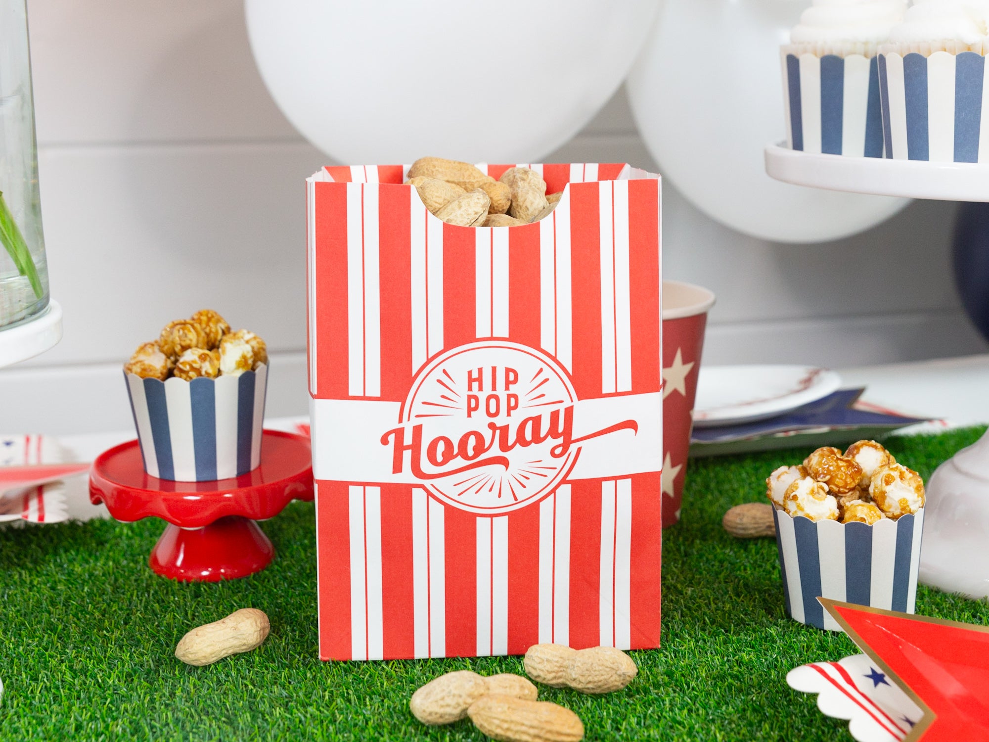Home Run Peanuts in Popcorn Bag | The Party Darling
