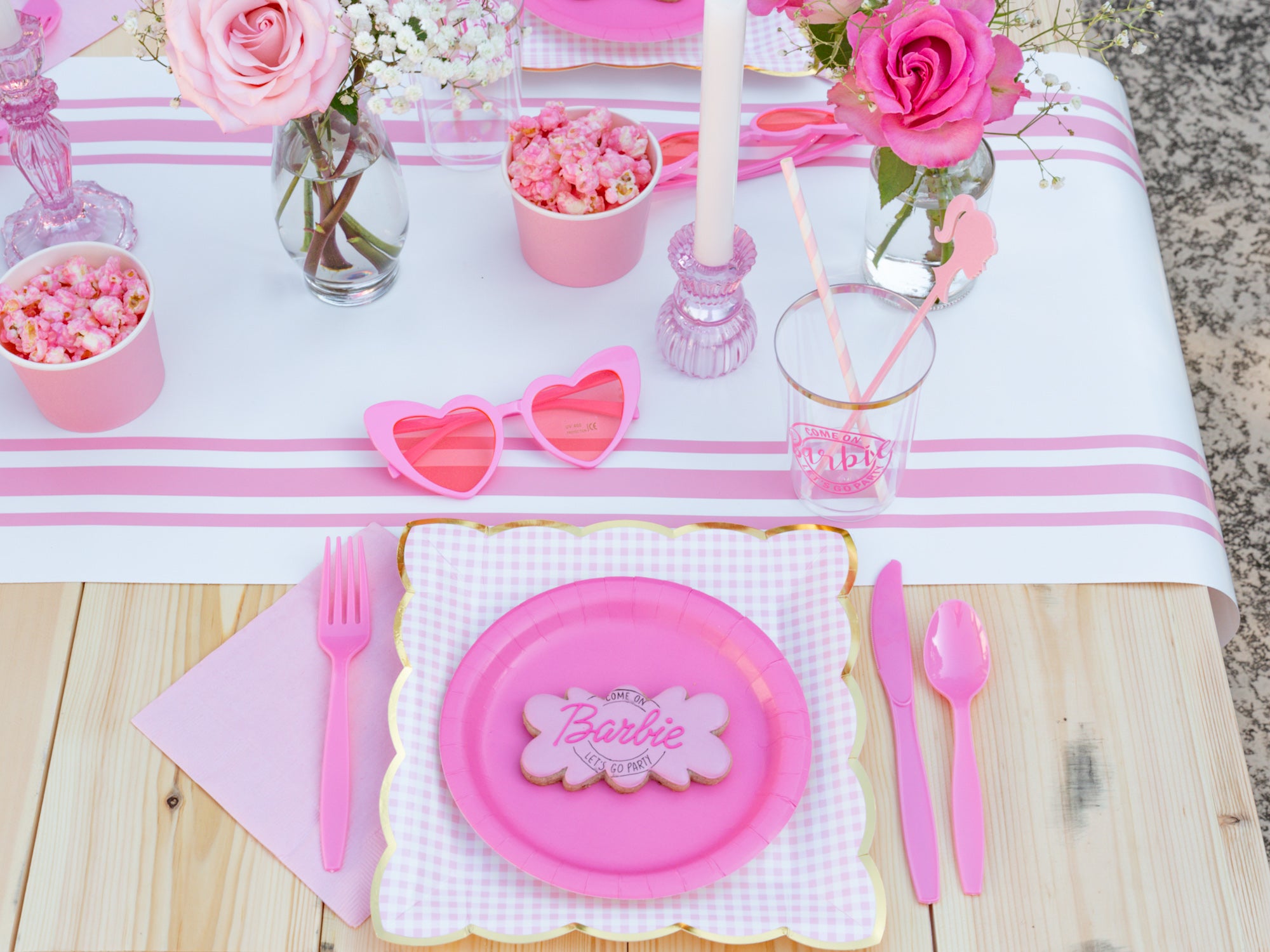 Barbie Table Setting | The Party Darling