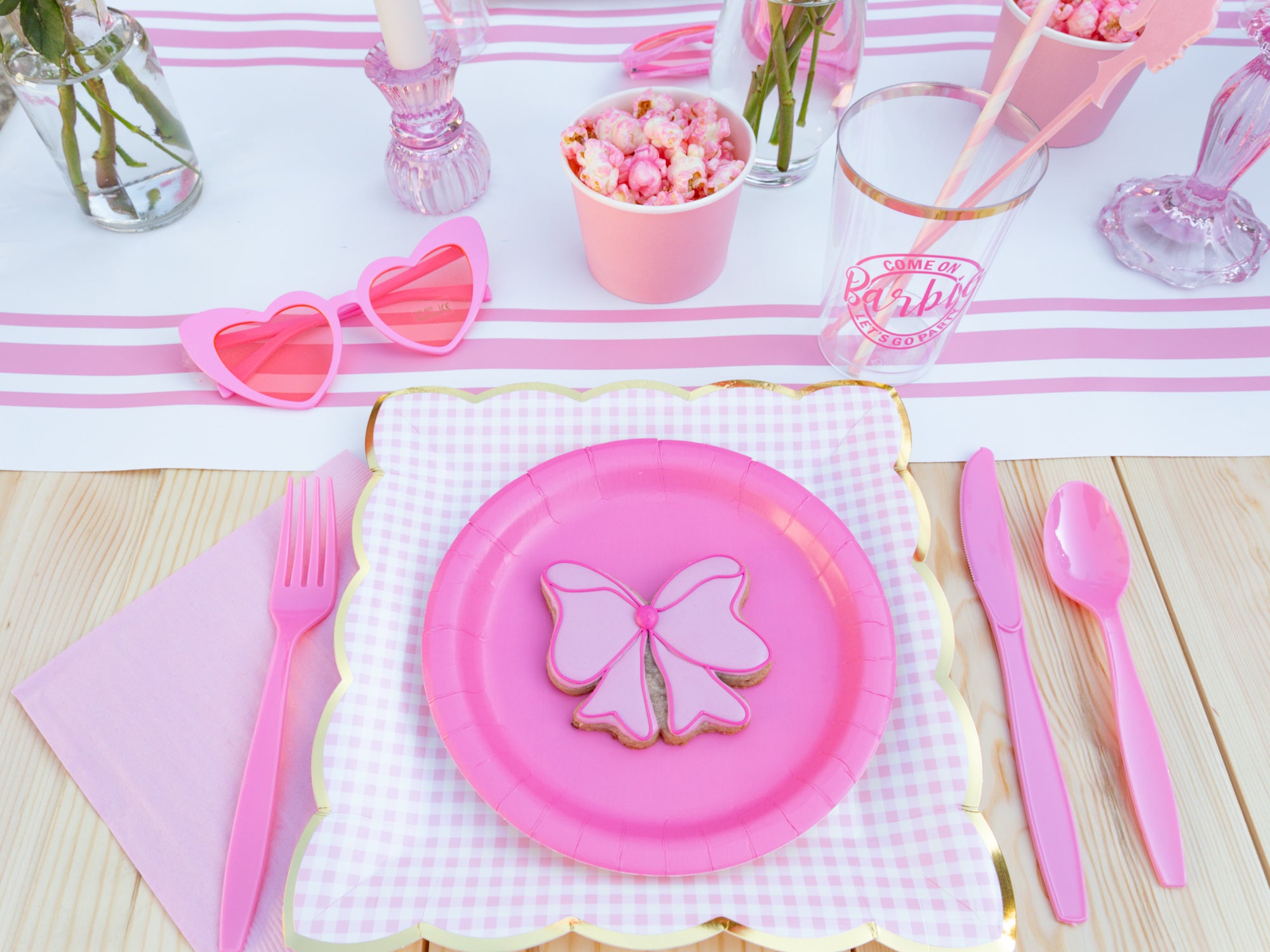 Pink Bow Barbie Cookie | The Party Darling