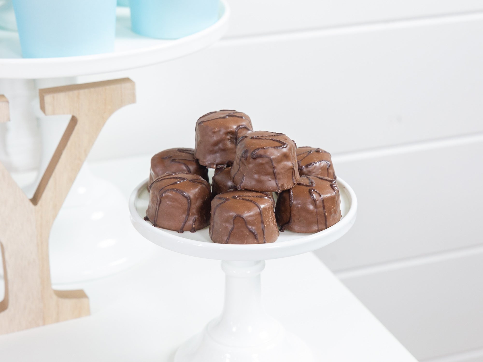 Chocolate Baby Shower Snacks | The Party Darling